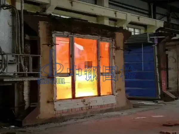 鋼質(zhì)隔熱防火窗甲級耐火檢測進(jìn)行中